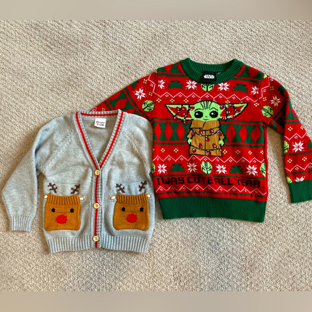 2 Adorable Christmas Sweaters